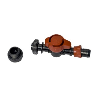 Robinet pentru banda Ø16 mm cu filet, pentru furtun layflat