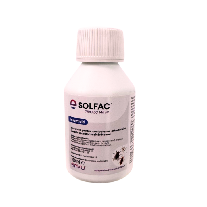 Insecticid Solfac Trio EC 140, 100 ml