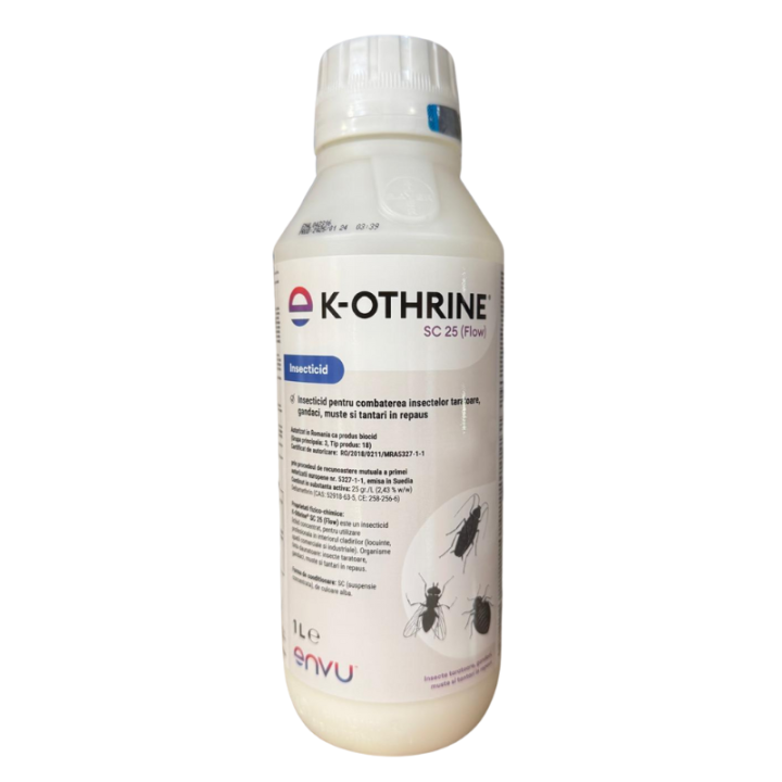 Insecticid K-Othrine SC 25, 1 litru