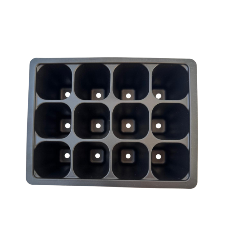Alveole productie rasaduri, 12 celule, plastic rezistent, poza 2