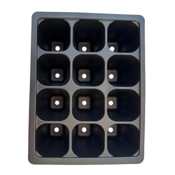 Alveole productie rasaduri, 12 celule, plastic rezistent
