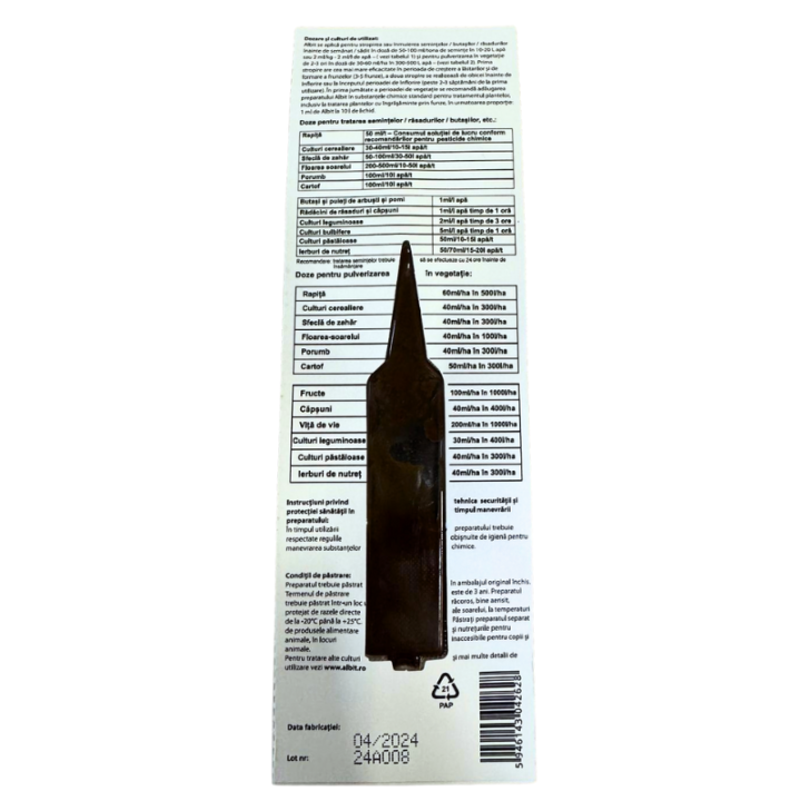 Biostimulator Albit, 10 ml poza 2