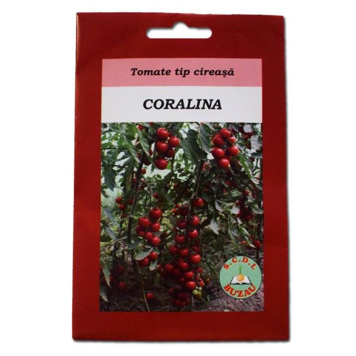 Seminte de tomate cherry Coralina, 2 grame