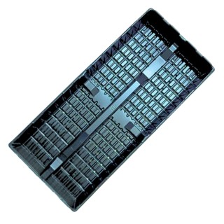 Tavita pentru suport alveole si transport rasaduri, XD40, 56 x 26,5 x 6 cm