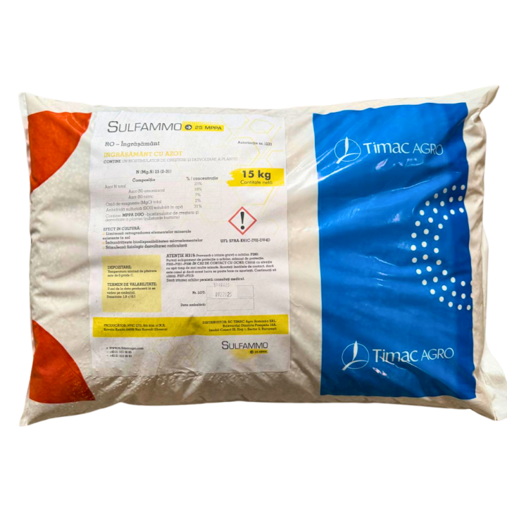 Ingrasamant Sulfammo 25 MPPA DUO, 15 kilograme