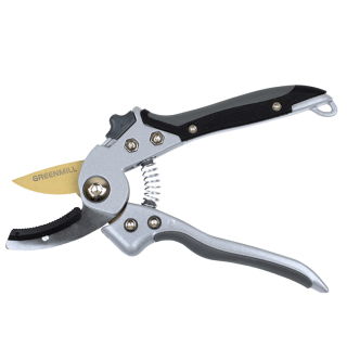 Foarfeca de gradina profesionala tip anvil Titanium Line, lama SK-5, taiere 15 mm