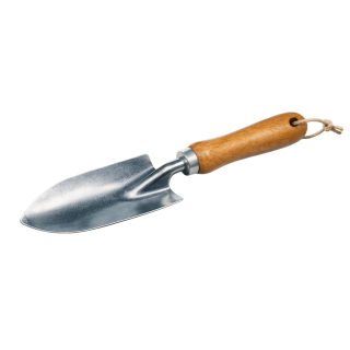 Lopatica de gradina 31 cm, otel galvanizat, maner lemn