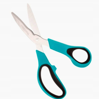 Foarfeca multifunctionala gradina si bucatarie, lama inox zimtata, maner ergonomic