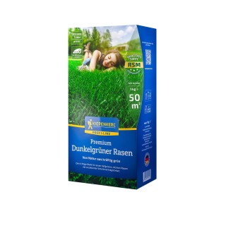 Seminte de Gazon Premium verde inchis, Kiepenkerl, 1 kg