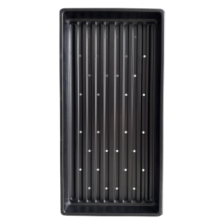 Tavita rasaduri cu drenaj 51 x 26 x 4 cm, plastic rezistent, 51 x 26 x 4 cm