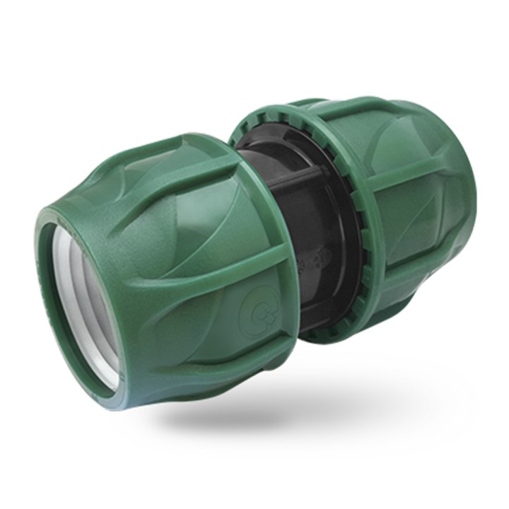 Mufa compresiune egala Ø75 mm x Ø75 mm pentru teava PE, PN6