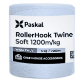 Ata de palisat, alba, rezistenta UV, 6 kg, 7200 metri