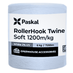 Ata de palisat, alba, rezistenta UV, 6 kg, 7200 metri