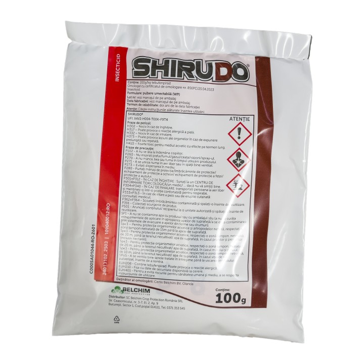 Insecto-acaricid Shirudo, 100 g