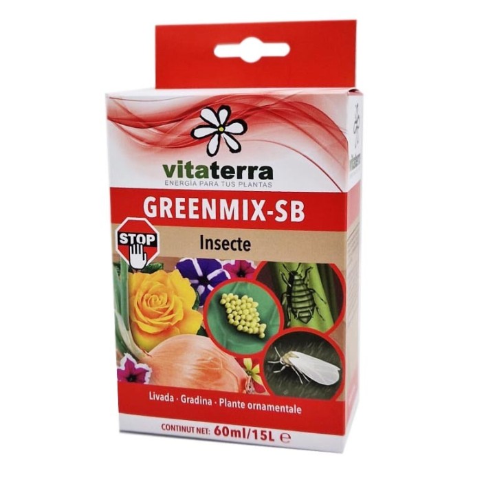 GreenMix, bioprotector al plantelor impotriva insectelor, 60 mililitri