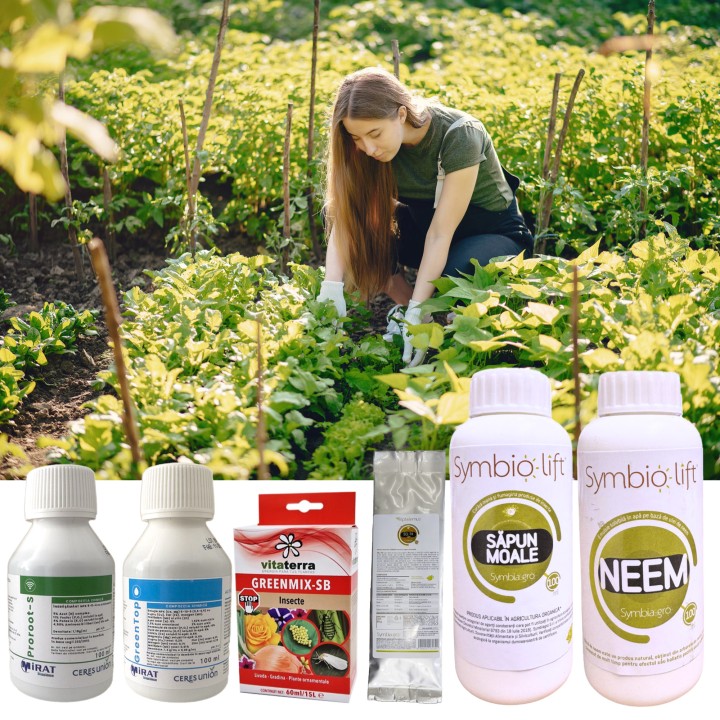 Pachet fertilizare si protectie Home Garden fara reziduuri