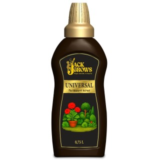 Fertilizant lichid Jack Grows Universal 0.75 L, NPK 5-5-5