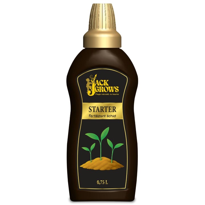 Fertilizant lichid Jack Grows Starter 0.75 L, NPK 4-12-4