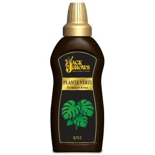 Fertilizant lichid Jack Grows pentru Plante Verzi 0.75 L, NPK 8-3-8