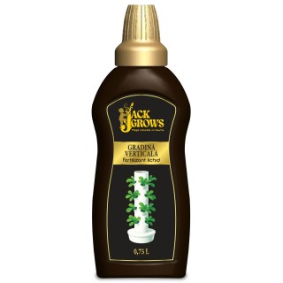Fertilizant lichid Jack Grows pentru Gradina Verticala 0.75 L, NPK 2-9-13