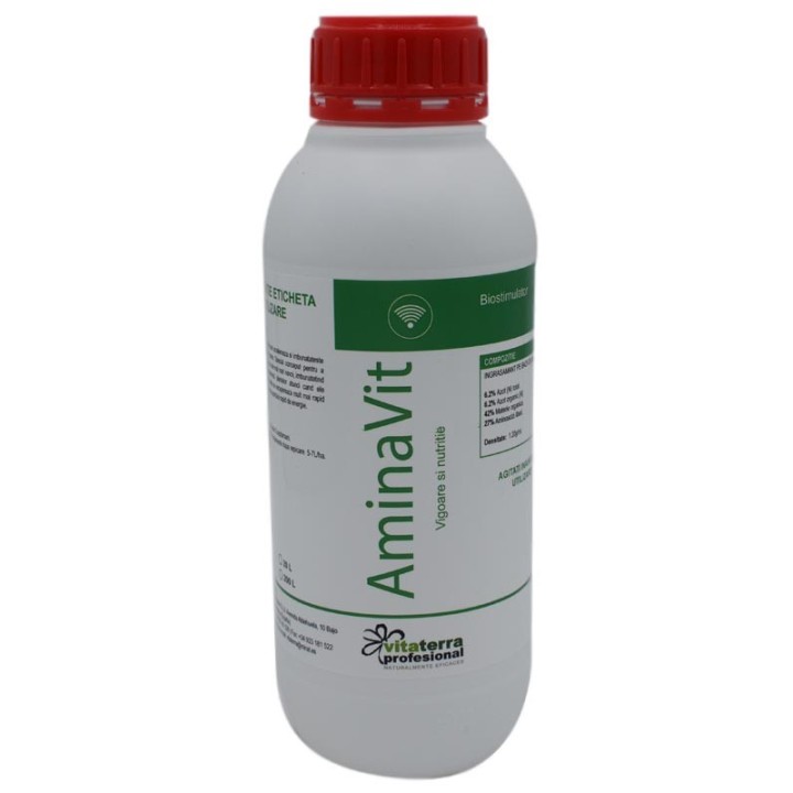 Aminavit, biostimulator pe baza de aminoacizi, 1 litru