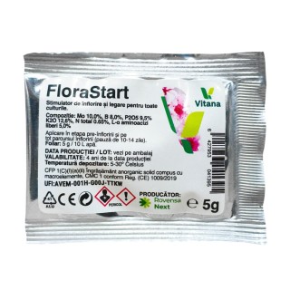 Biostimulator FloraStart, pentru inflorire si legare, 5 grame
