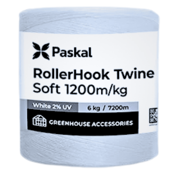 Ata de palisat, alba, rezistenta UV, 6 kg, 7200 metri