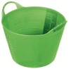 Container din polietilena, profesional, cu maner verde