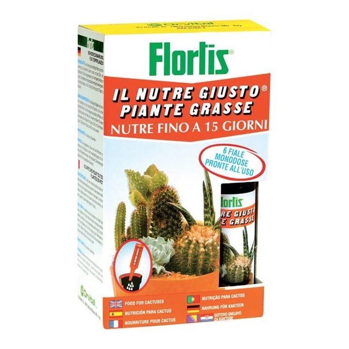 Ingrasamant pentru cactusi - 6 fiole