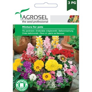 Seminte de flori Amestec pentru jardiniere, Agrosel