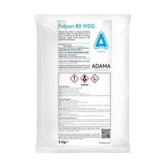 Fungicid Folpan 80 WDG, 5 kilograme