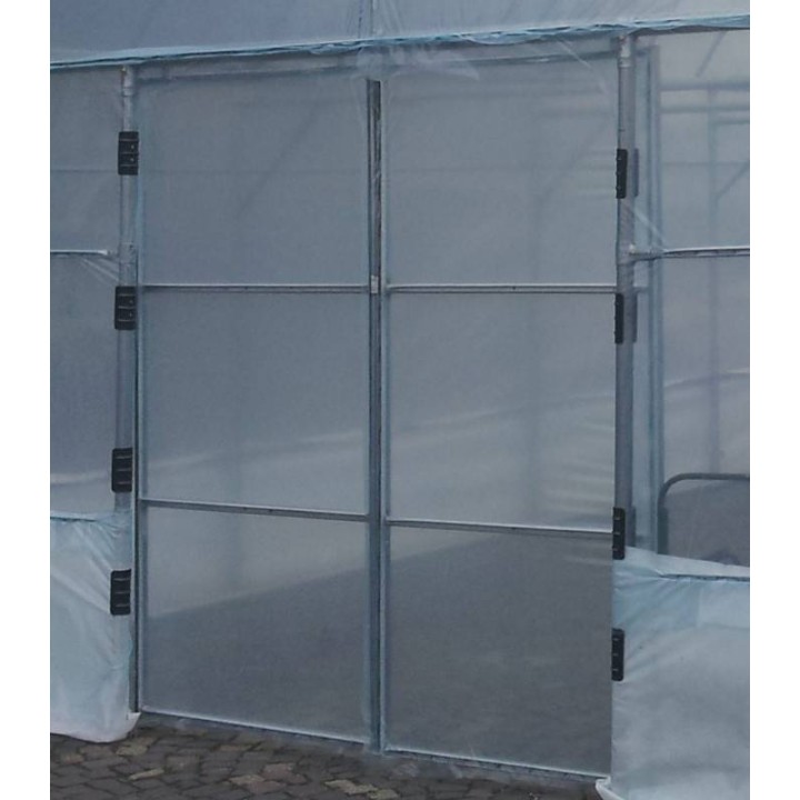 Clema din plastic pentru prinderea foliei de solar, 22 mm