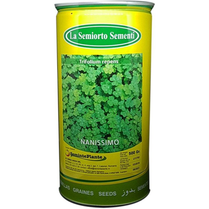 Seminte de trifoi alb Nanissimo, 500 grame