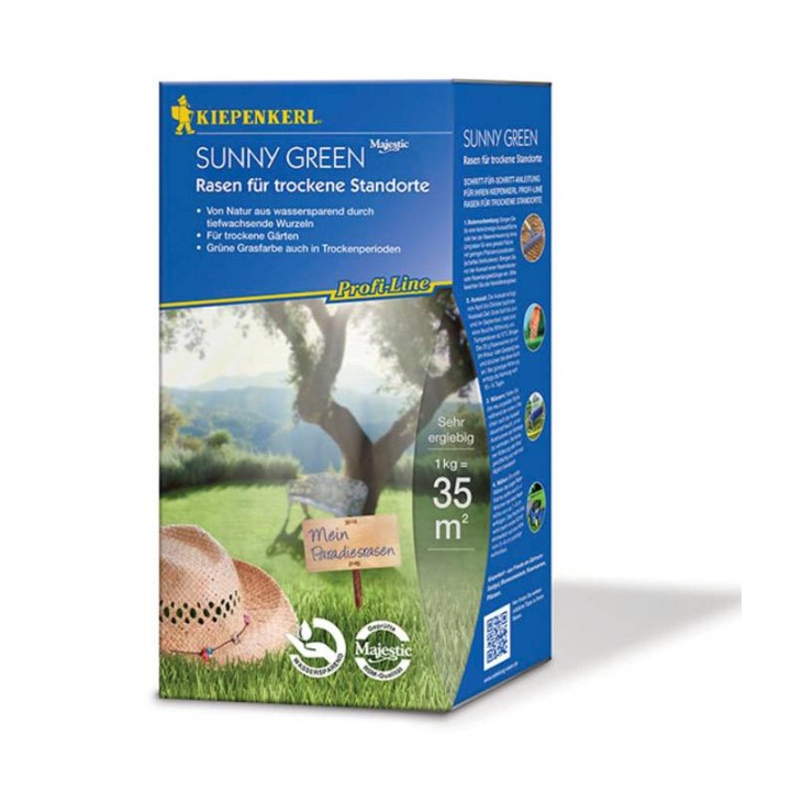 Seminte de gazon seceta Sunny Green, 1 kg