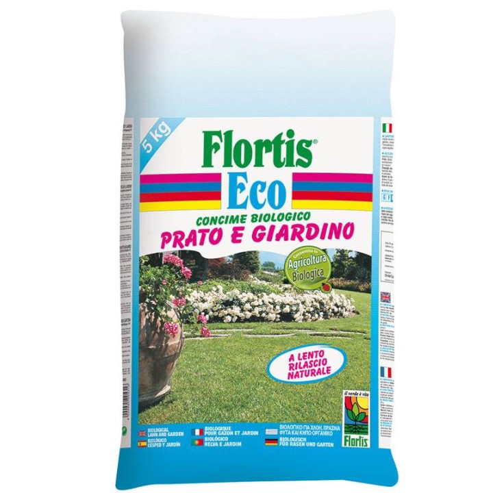 Ingrasamant bio peluza si gradina, 5 kg, organic si ecologic, granule