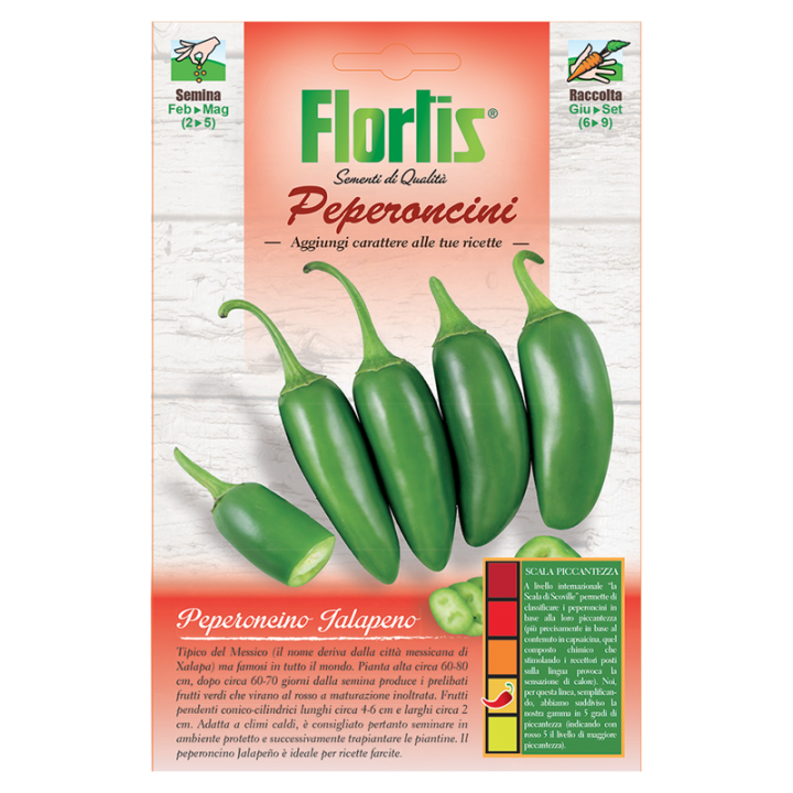 Ardei iute Jalapeno - 0.5 grame