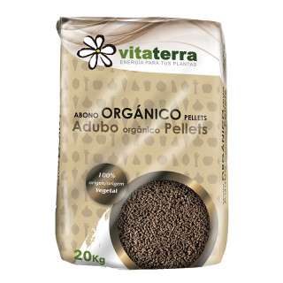 Abono, ingrasamant organic tip pelet - 20 kg