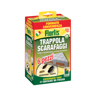 Capcana pentru gandaci, 6 bucati, Flortis