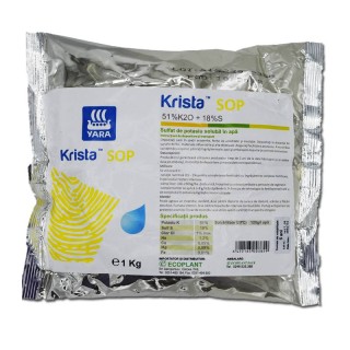 Ingrasamant Krista SOP, 1 kg, sulfat de potasiu