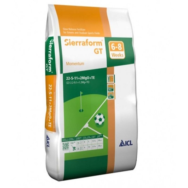 Sierraform GT Momentum (NPK 22-05-11+2Mg+ME), 20 kg