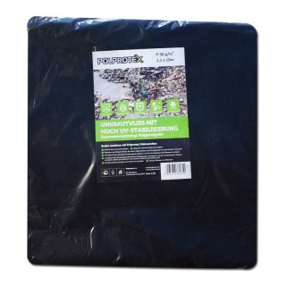 Folie neagra pentru mulcire Plant Protex 1.6x10m, 50 GR