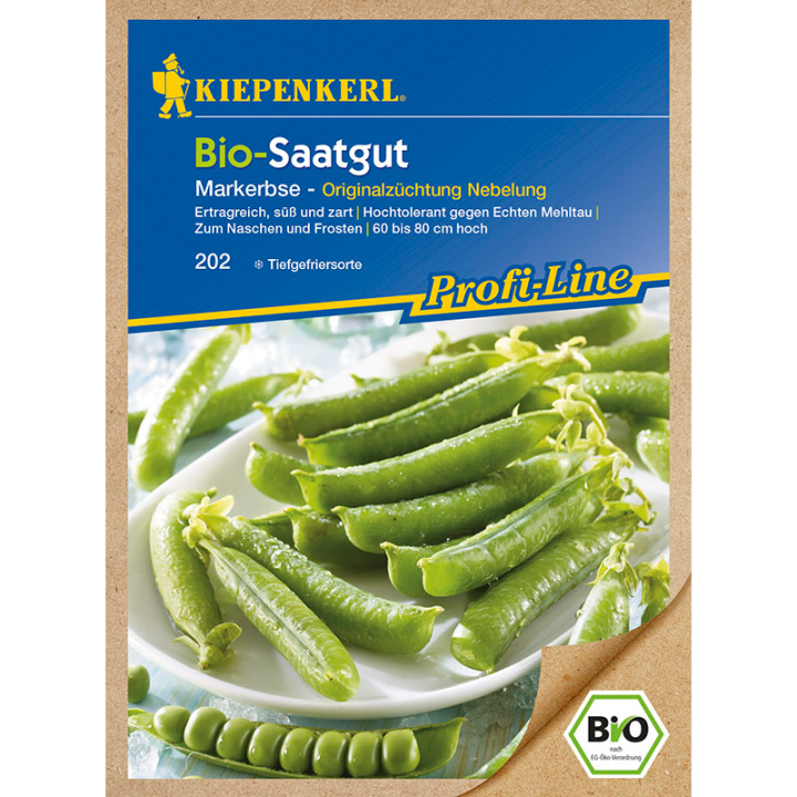 Seminte de mazare bio Markerbse, 50 grame