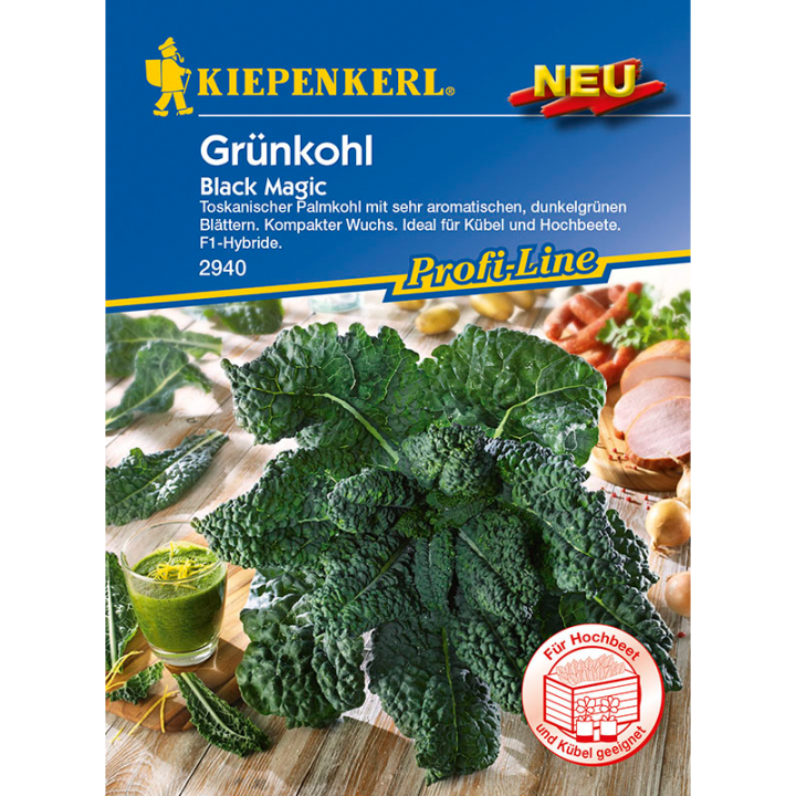 Seminte de varza kale Black Magic, 30 seminte