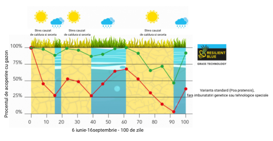 Mod de actiune al tehnologiei Resilient Blue